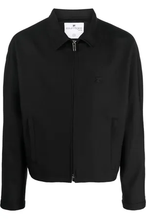 Courrèges Veste zippée à col pointu