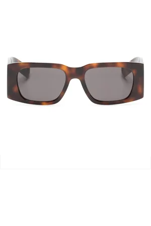 Saint Laurent Lunettes de soleil SL 654 à monture rectangulaire