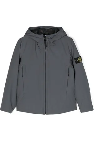 Stone Island Veste zippée à motif Compass
