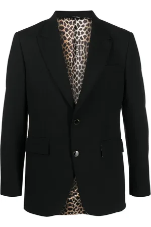 ERALDO Blazer boutonné à revers crantés