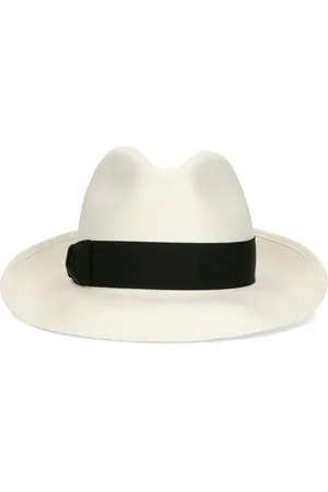 Borsalino Chapeau à détail de nœud