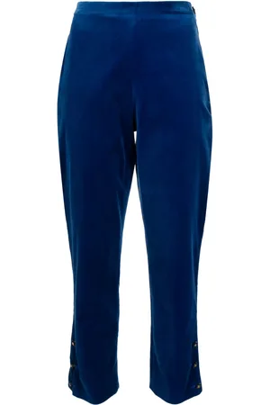 CHANEL Pantalon droit en velours (années 1990-2000)
