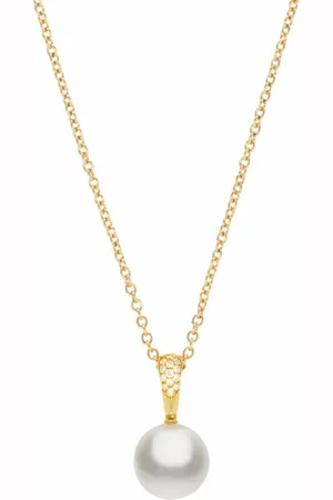 Autore Collier en 18ct orné de diamants et de perle