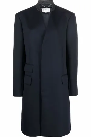 Maison Margiela Manteau à fermeture dissimulée