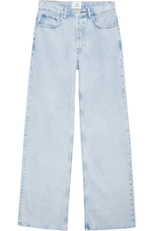 ANINE BING Jean ample Hugh à taille haute