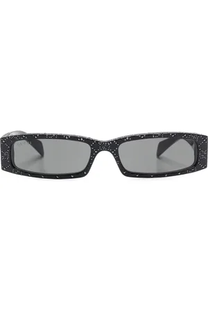 Gucci Lunettes de soleil à monture rectangulaire