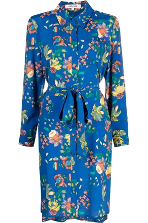 Diane von Furstenberg Robe mi-longue à fleurs