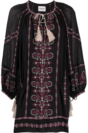 Marant Etoile Robe Parsley à broderies