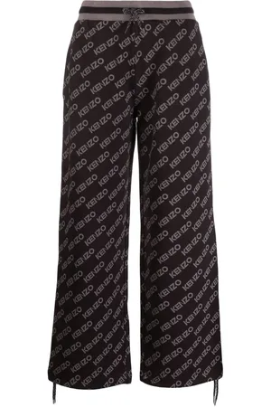 Kenzo Pantalon de jogging ample à logo imprimé