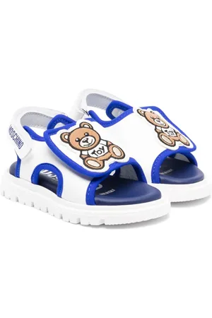 Moschino Sandales en cuir à motif Teddy Bear