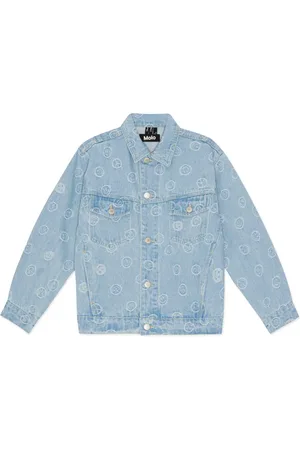 Molo Veste en jean Eloy à imprimé Smiley