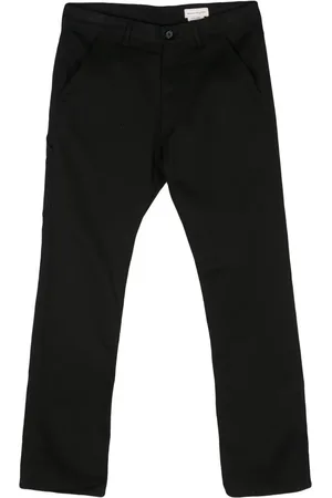 Alexander McQueen Jean à logo brodé