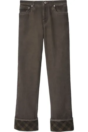 Burberry Jean à carreaux