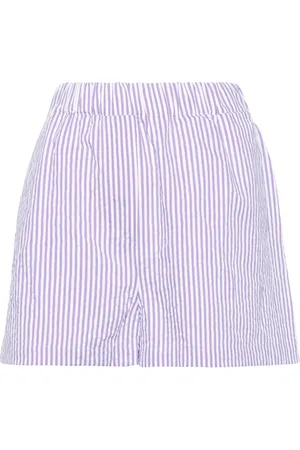 Manuel Ritz Short en seersucker à rayures