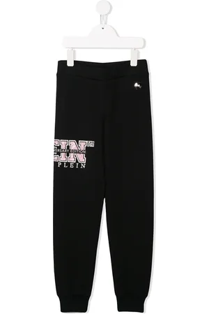 Philipp Plein Pantalon de jogging à logo strassé