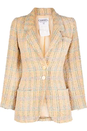 CHANEL Veste en tweed à simple boutonnage (1994)
