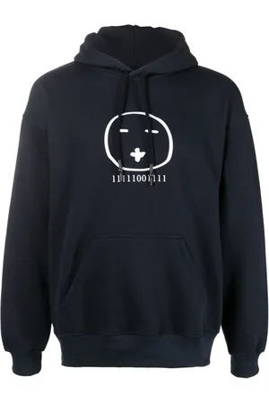 SOCIÉTÉ ANONYME Hoodie imprimé à lien de resserrage