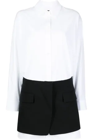 JUUN.J Robe-chemise à manches longues