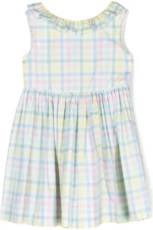 BONPOINT Robe Allison à carreaux