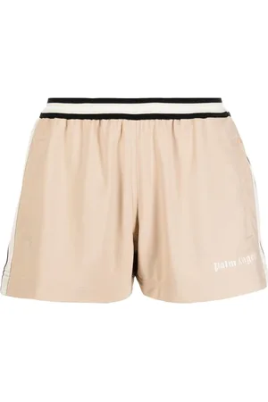 Palm Angels Short de sport à rayures latérales