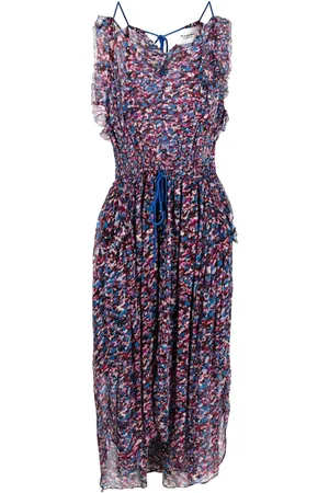 Marant Etoile Robe Fadelo à coupe mi-longue