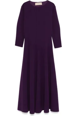 BLANCA Robe mi-longue en crêpe