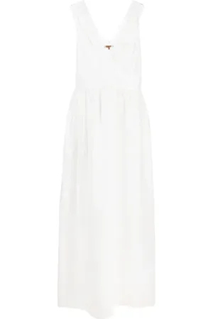 ERMANNO SCERVINO Robe longue à détails en dentelle