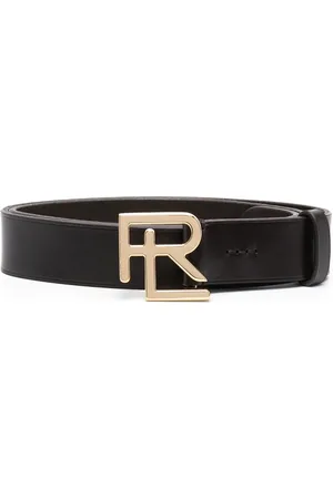 Ralph Lauren Ceinture en cuir à boucle logo
