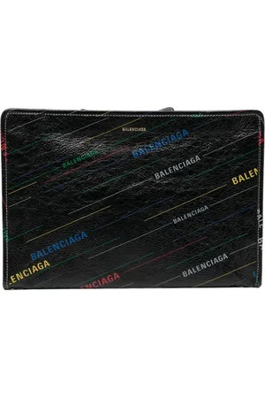 Balenciaga Pochette à logo imprimé