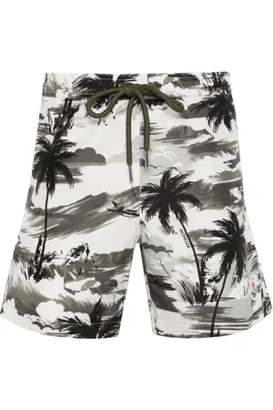 Moncler Short de bain à patch logo