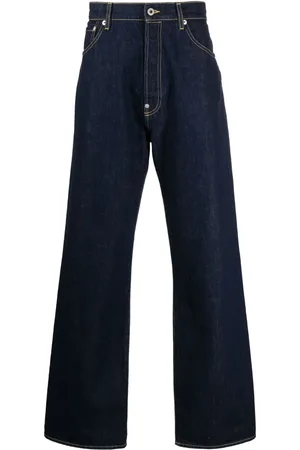 Kenzo Pantalon ample à effet délavé