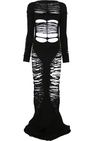 Rick Owens Robe Luna à coupe longue