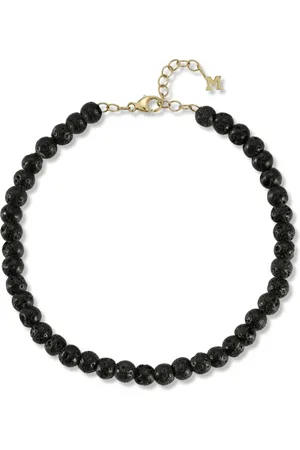 Mateo Bracelet Lava Rock en or 14ct