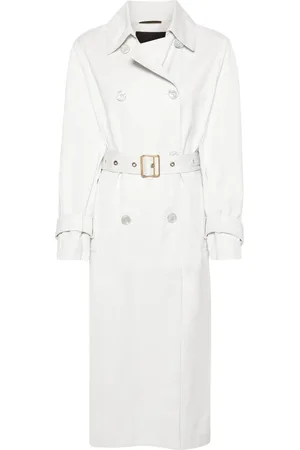MOORER Trench à boutonnière croisée