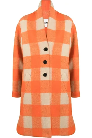 Marant Etoile Manteau Gabriel à carreaux