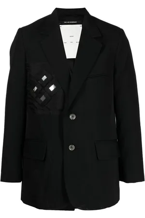 SONG FOR THE MUTE Blazer boutonné à appliqué