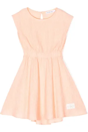 Calvin Klein Robe évasée à effet froissé