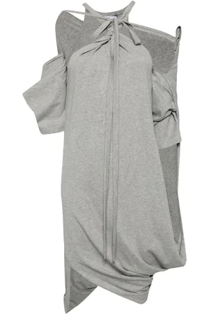 pushBUTTON Robe asymétrique à design drapé