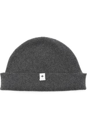 Jil Sander Bonnet en maille à design nervuré