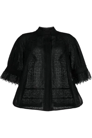 SHIATZY CHEN Veste en dentelle à manches mi-longues