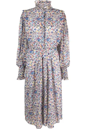 Marant Etoile Robe mi-longue Galoa à fleurs