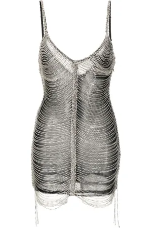 Retrofete Robe courte Irina à ornements en cristal