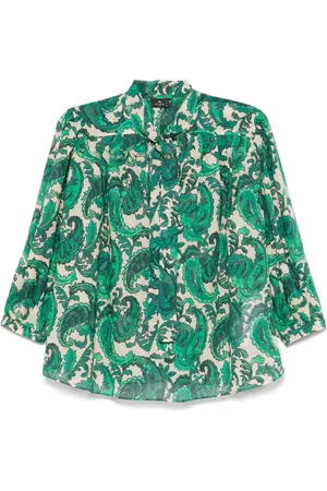 Etro Blouse à motif cachemire