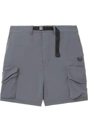 Chocoolate Short cargo à taille ceinturée