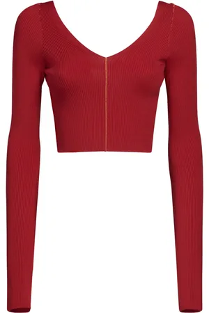 Marni Pull nervuré à col v