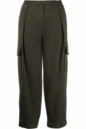 Aspesi Pantalon court à taille haute