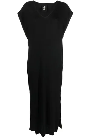 THOM KROM Robe mi-longue à col v