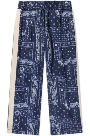 Palm Angels Pantalon droit à imprimé bandana
