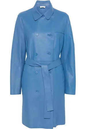 P.A.R.O.S.H. Manteau en cuir