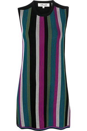 Diane von Furstenberg Robe courte Meta à rayures